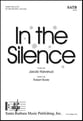 In the Silence SATB choral sheet music cover